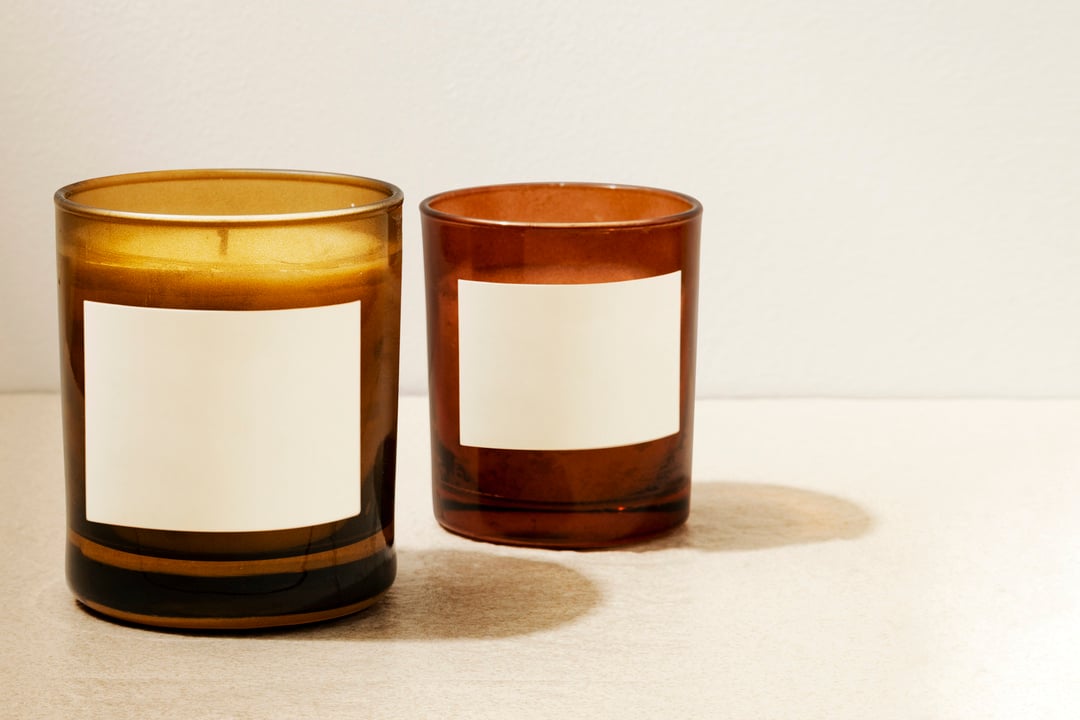 Etiquetas para distintos tipos de velas