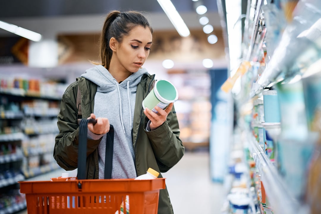 Etiquetas para productos congelados