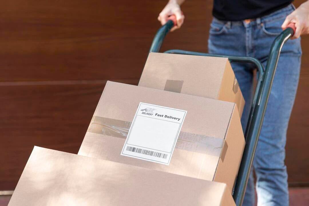 etiquetas para envíos de paquetes